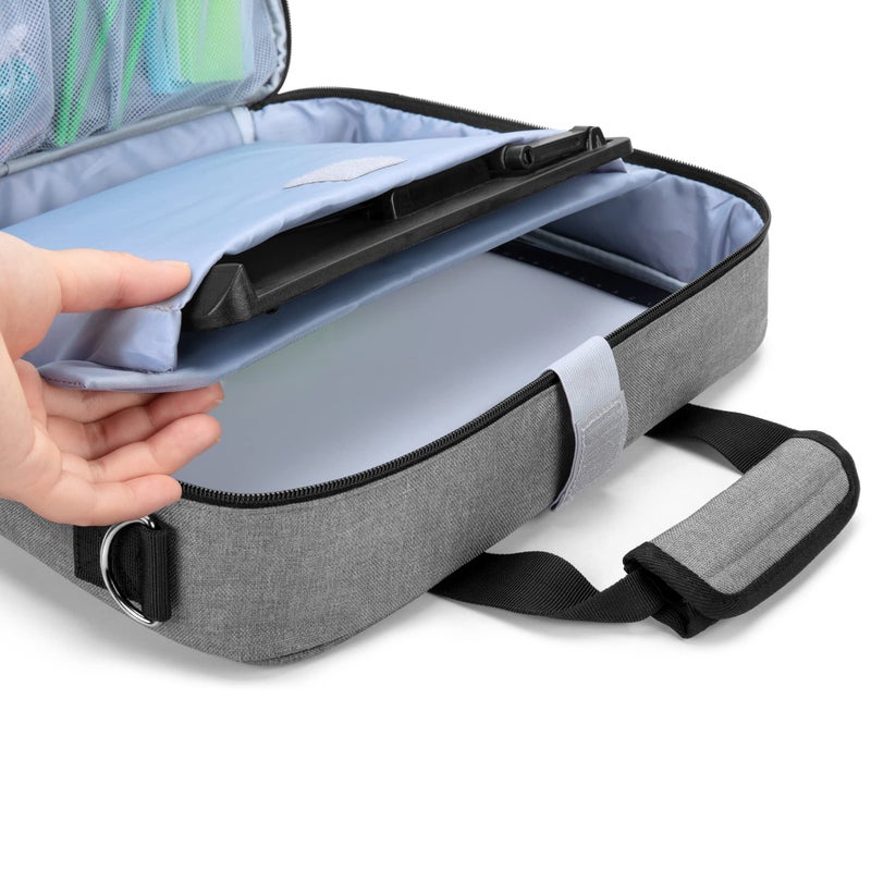 LUXJA Carrying Bag for A4 Light Pad and Diamond Painting Tools, Protective Case for Diamond Painting Light Box and Accessories (Fits for A4 Light Pad), Gray (Bag Only) - Image 3